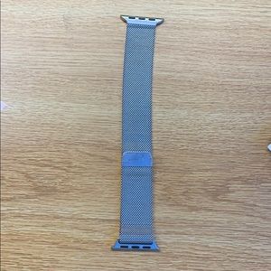 Silver Milanese Loop for Apple Watch 38mm